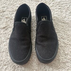 Vans Classic Black Slip-On Shoes